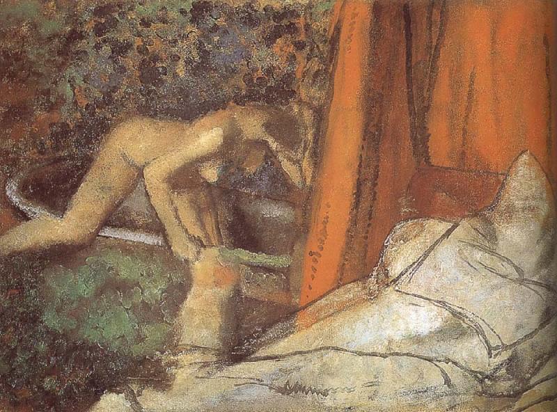 Edgar Degas Bath oil painting image